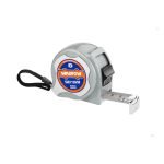 Ruleta Wadfow, 5m lungime, latime banda 19mm, gri