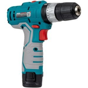 Mașină de Găurit cu Percuție și Acumulator TOTAL, 12V, 1.5Ah Li-Ion, 2 Acumulatori