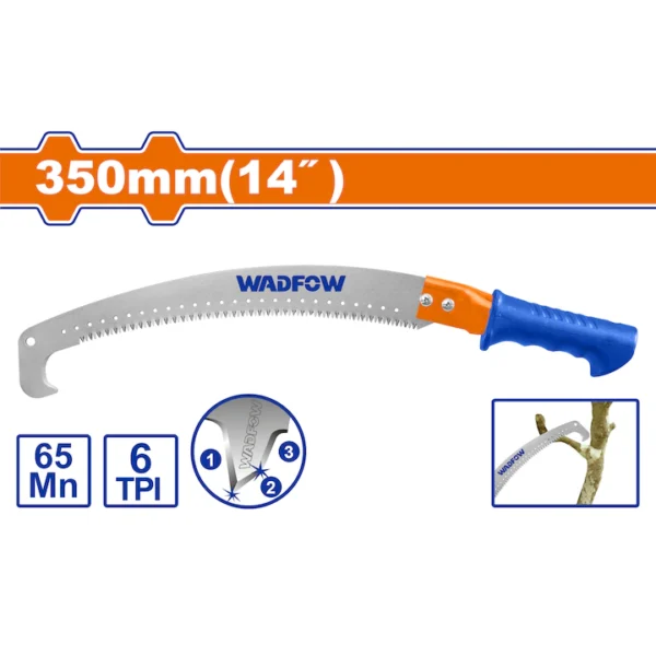 Fierastrau taiere crengi Wadfow, 14”/350mm, otel, 6TPI