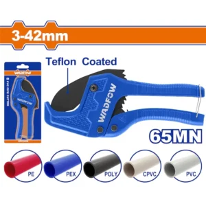 Cleste pentru taiat tevi Wadfow, dimensiune 203mm, diametru de taiere 3-42mm