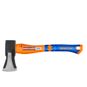 Toporisca Wadfow, otel carbon, maner din fibra de sticla, 1250g, albastru carbon