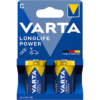 Baterii Alkaline Varta Longlife Power C, LR14, 2 buc