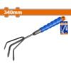 Mini grebla pentru gradina Wadfow, 3 dinti, lungime 240mm, latime 100mm