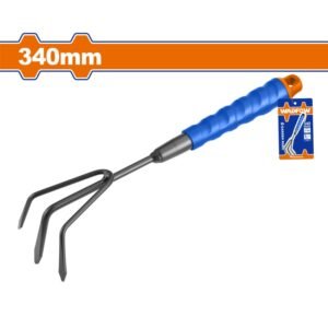 Mini grebla pentru gradina Wadfow, 3 dinti, lungime 240mm, latime 100mm