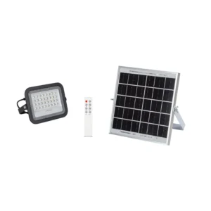 Proiector LED Solar NV V2 Telecom, 50W, 6400K, IP65, cu telecomandă