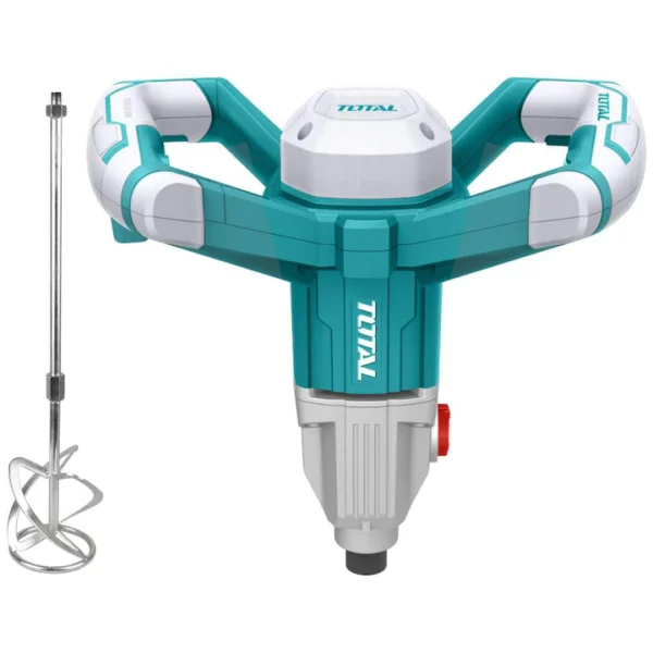 Mixer electric pentru mortar Total, 1400 W, 220-240 V, M14 filet paleta