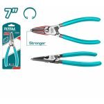 Clește Total pentru Siguranțe Interne, Cap Drept, 180mm