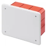 Doză de derivație Gewiss GW48005, 160x130x70 mm, IP55, gri