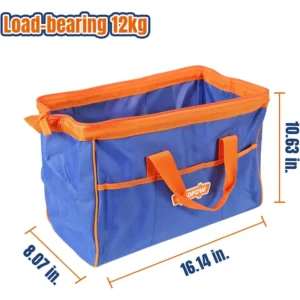 Geanta scule Wadfow, 41x29x21cm, sarcina maxima 12kg, cadru rigid