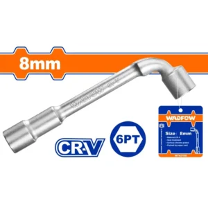 Cheie tubulara tip L Wadfow, Cr-V, dimensiune 8mm