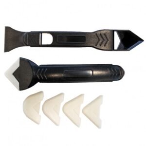 Set 2 raclete pentru netezit/indepartat silicon, abs