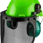Casca protecție Verto 97H300 – vizieră plasă + antifoane