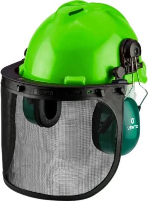 Casca protecție Verto 97H300 – vizieră plasă + antifoane