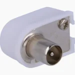 Mufă TV mamă 9.5 mm cot 90° NV