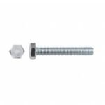 M12×80 Șurub hexagonal GR 8.8 – zincat