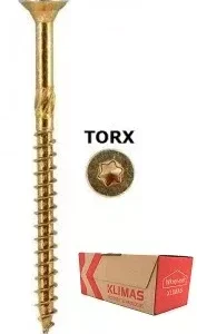 Șurub Dulgherie 5.0x60mm ZG | Fixare Rapidă Lemn Cap Înecat