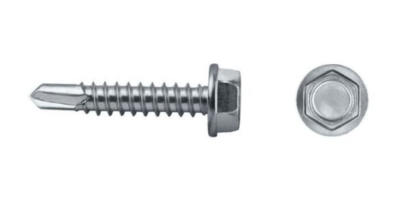 6,3×32 Șurub autofiletant cap hexagonal SW10 – zincat