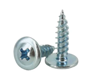 Șurub autofiletant 4,2x25 mm cap plat + șaibă PH2