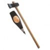 Topor pentru despicat, 2.7kg, coada fibra sticla