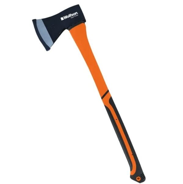 Topor Wolfson 1250g - 800mm cu Coadă din Fibră de Sticlă | Lejeritate și Rezistență pentru Tăieri Eficiente