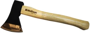 Toporișcă Wolfson 600g - 360mm cu Mâner din Lemn | Compactă și Eficientă pentru Grădină și Camping