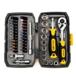 Trusa tubulare 12 pini 4-13 CRV, 1/4 inch, cu biti S2