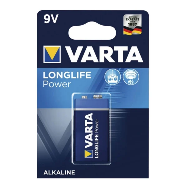 Varta 1 buc baterie alcalină LONGLIFE 9V