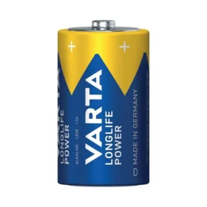 Baterii Alkaline Varta Longlife Power D, 2 buc