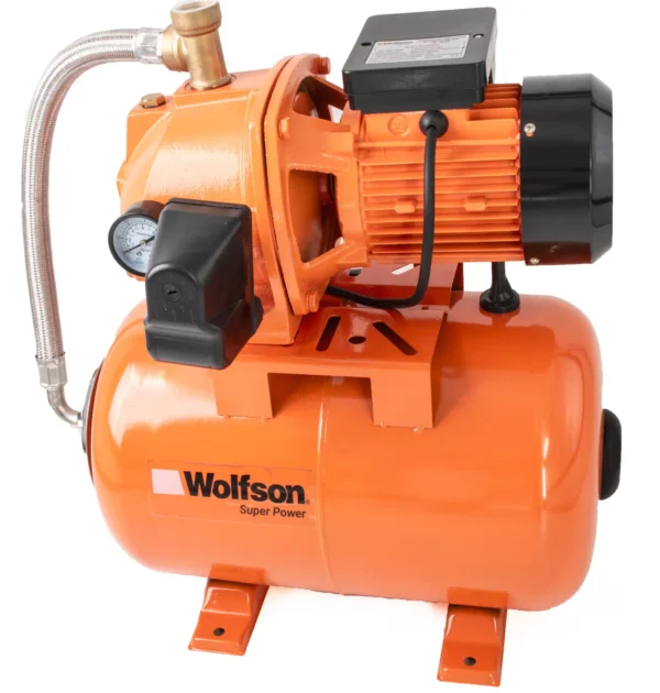 Hidrofor Wolfson cu Cap Fontă și Injector - 800W | Soluția Puternică pentru Puțuri Adânci și Apă Curată