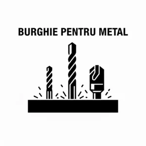 Burghie pentru metal