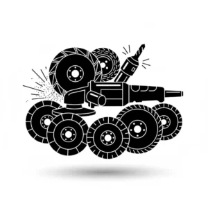 Accesorii pentru tăiere și șlefuire cu diamant