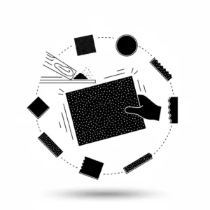 Foi abrazive pentru șlefuire manuală