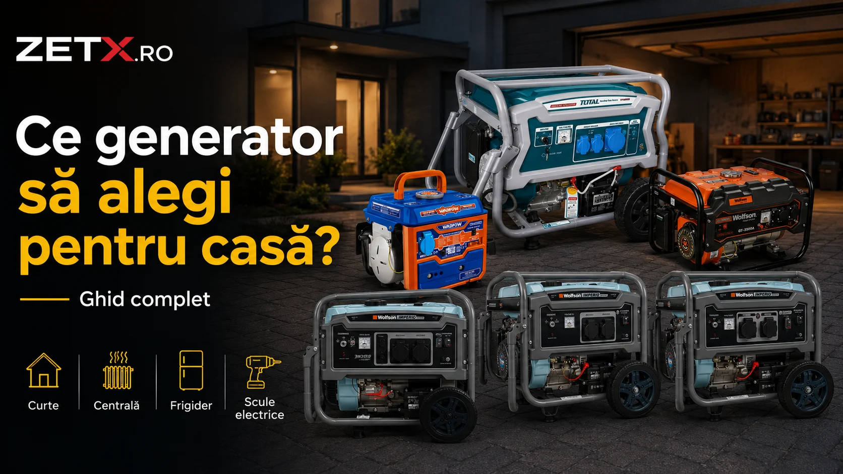 ce generator să alegi pentru casă