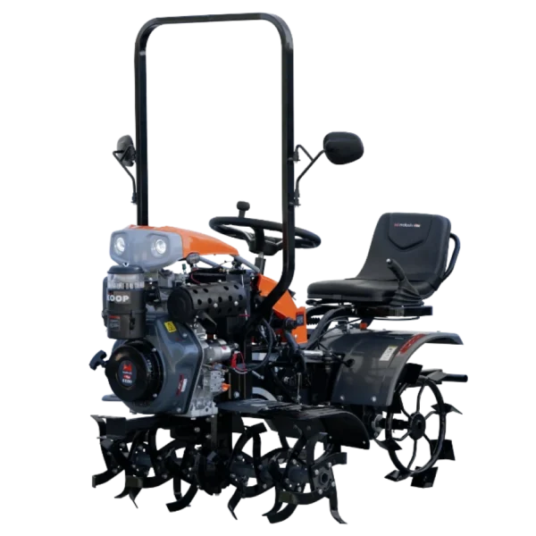 Minitractor 4x4 R1200 EvoTools Plus cu freze montate