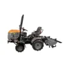 Minitractor diesel 14 CP EvoTools Plus R003 cu tracțiune 4x4 și freză spate