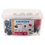 Set 100 izolatori inelari gard electric NEXON EXTRA cu înfiletător